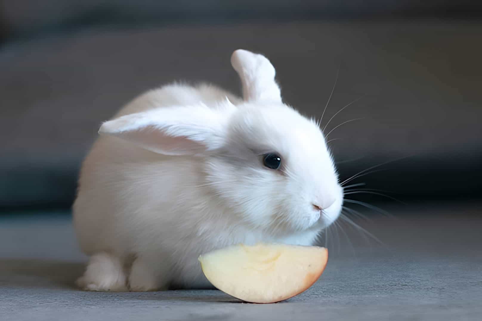 Beneficial contents of apple for rabbit’s health